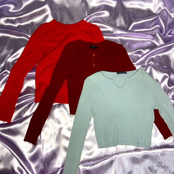 3 ADORABLE LONG SLEEVES BUNDLE!! - Picture 1 of 8